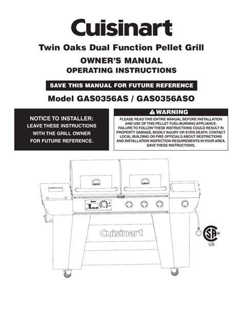 cuisinart electric smoker manual|cuisinart gas smoker instructions.